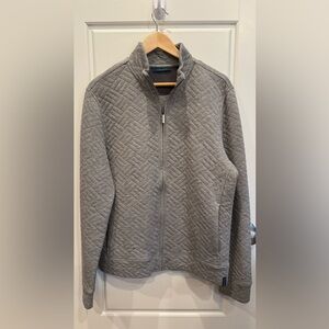 Perry Ellis Knit Zip-Up Lightweight Jacket